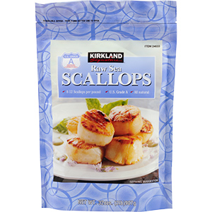 Kirkland US Wild Caught Scallops | OMG Lifestyle Blog | One of my favorite finds at Costco