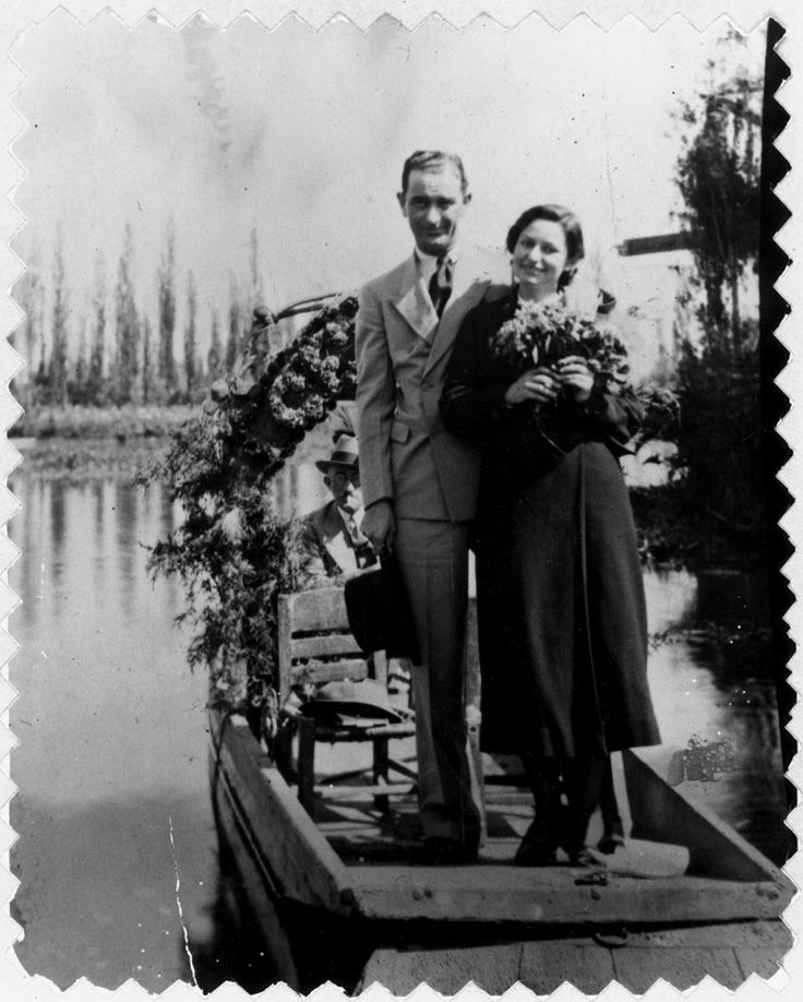 Lyndon and Lady Bird Johnson's Wedding Picture