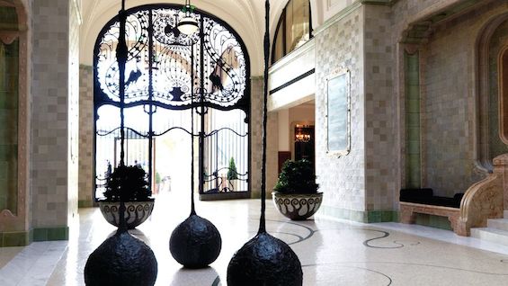 Iron Gate of Four Season's Hotel Gresham Lobby, Budapest