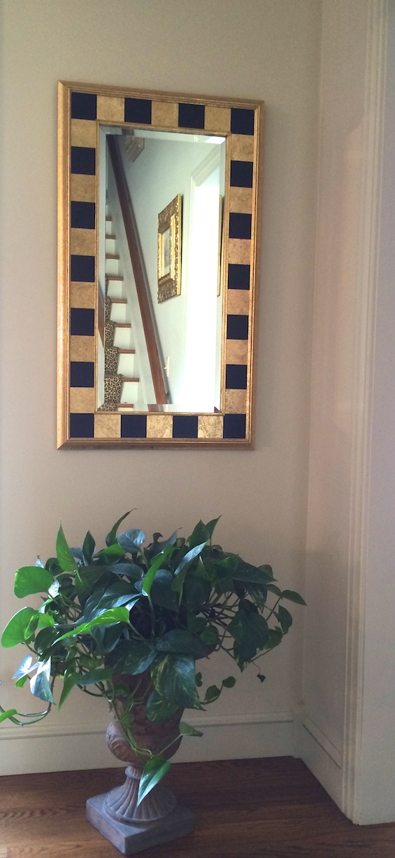 Mirror at end of Stair Landing