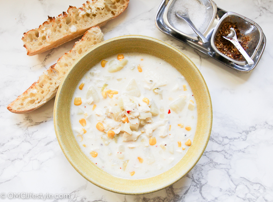 Mom’s Boston Fish Chowder (aka Fish Chowda) | Some of my favorite meatless meals