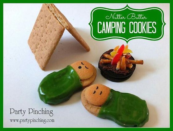 nutter butter camping cookies