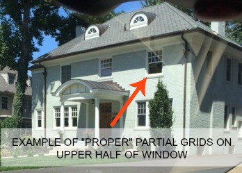Partial Window Grids