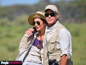 George Clooney & Amal Alamuddin In Tanzania