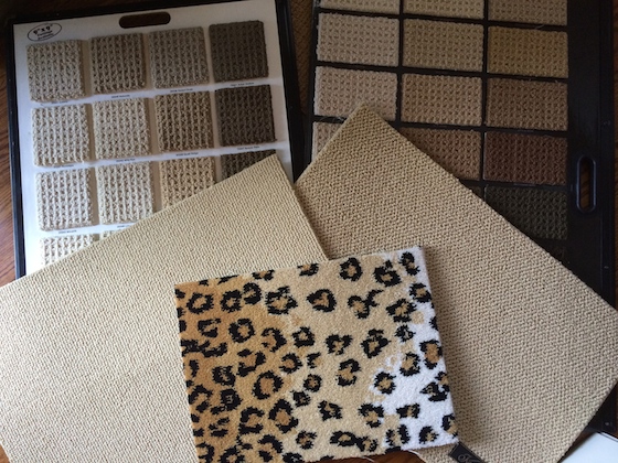 Carpet samples 