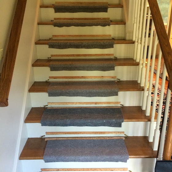 Oak Stair Treads and Rails