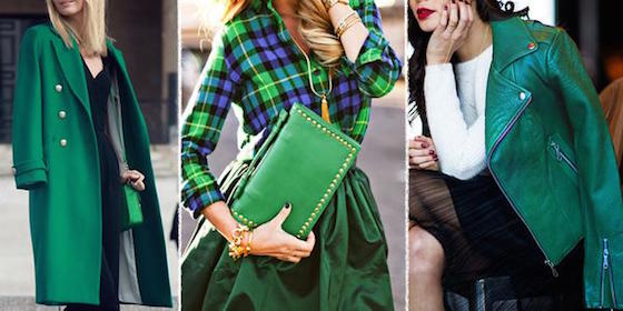 Trending Fashion Color Emerald Green