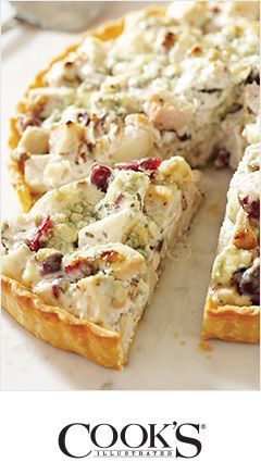 Not Your Usual Recipes for Leftover Turkey | Rustic Turkey Tart