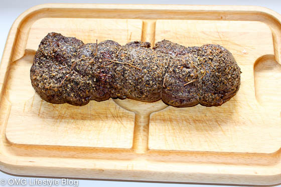 My Easy Go to Beef Tenderloin Recipe - Be sure to let your roast rest for 15 minutes before carving. Invest in a cutting board with grooves to collect any juice from the meat.