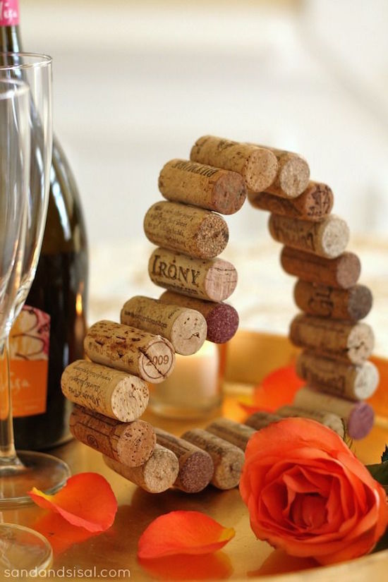 Valentine's Day Party | Heart Shaped Cork for Wine Lovers. Read the post for more Valentine's Day Party Decorations