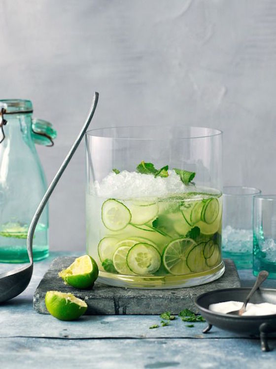 Cucumber Lime Water