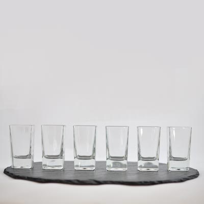 Square Shot Glasses from Tabletop Trends