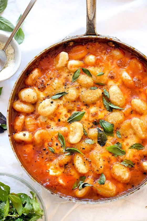 Gnocchi With Pomodoro Sauce | My newest addition to my favorite meatless meals