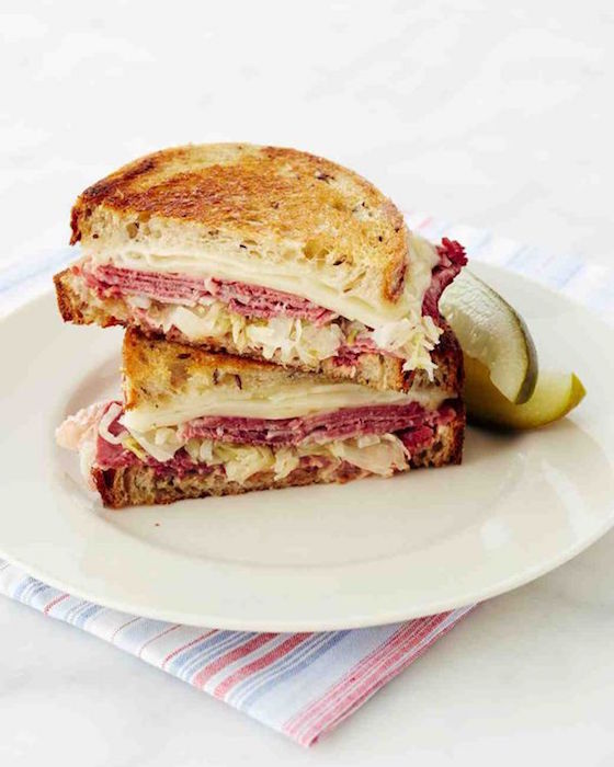 A Classic Reuben is my favorite way to use up leftover corned beef