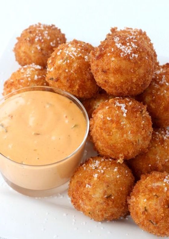 I would make corned beef just to try these Reuben Fritters. Yum!