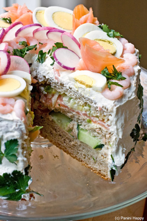 Beautiful Sandwich Cake