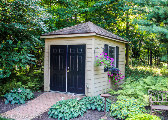 Attractive Garden Sheds | Our garden shed saved us from cramming all of our yard tools and equipment into our two car garage. It leaves our garage neat and organized and all of our garden and yard things in one area. 
