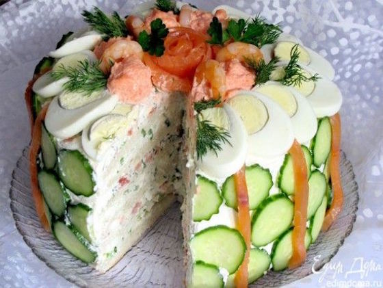 Scandinavian Sandwich Cake