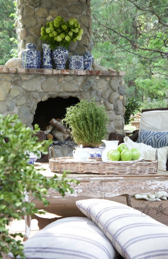 Adding color to your spring patio