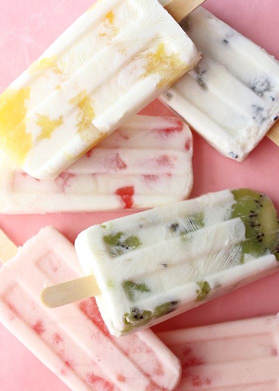 Fruit Yogurt Popsicles | 10 Gourmet Popsicle Recipes