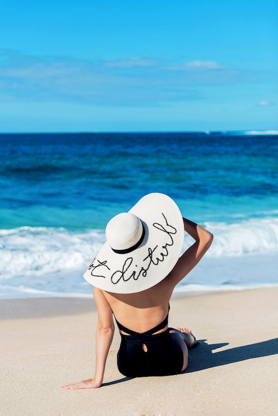 Do Not Disturb Beach Hat
