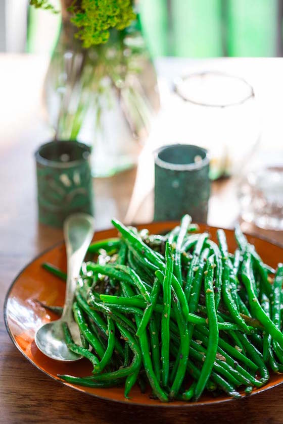 Simple Skillet Green Beans from Healthy Seasonal Recipes