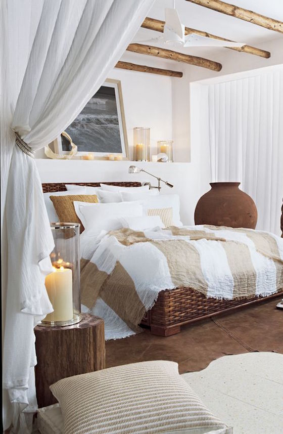 Summer cottage bedroom by Ralph Lauren