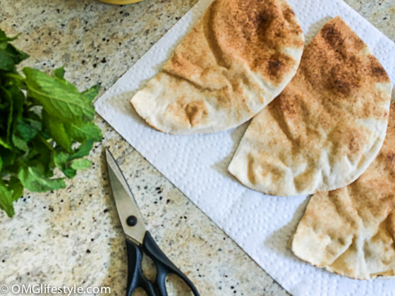 How to have fresh tasting pita bread at all times