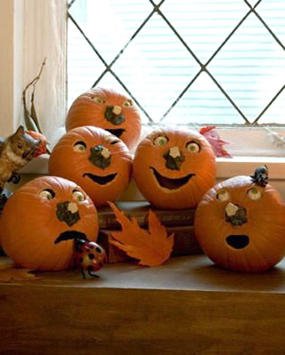 Whimsical pumpkins from Women's Day