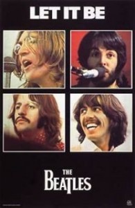 The Beatles Let it Be Poster