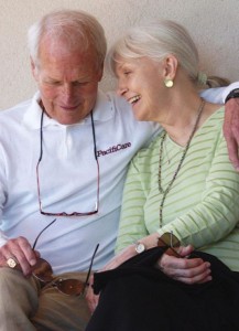 Paul Newman and Joanne Woodward in Later years