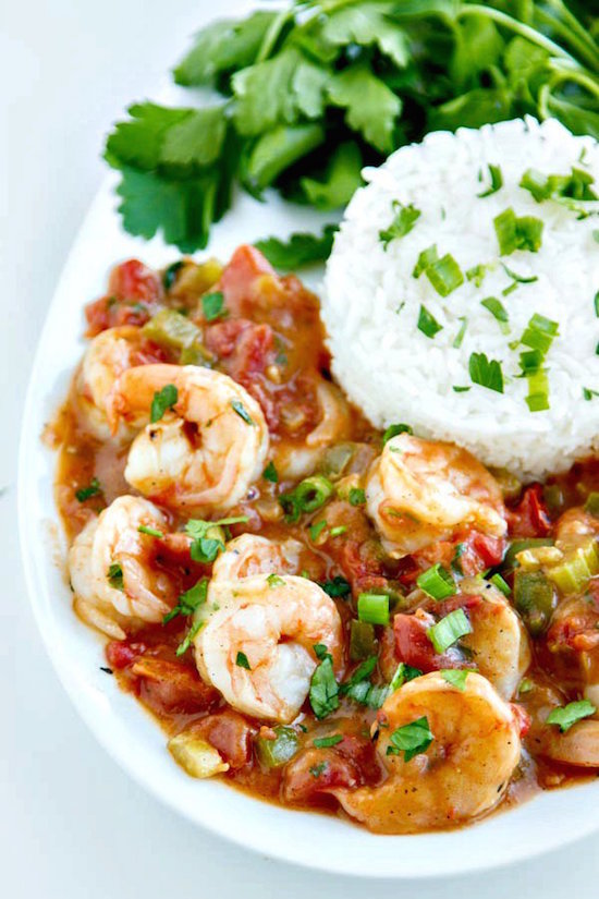 SHRIMP ÉTOUFFÉE