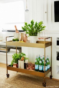 Contemporary Bar Cart