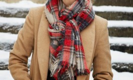 How to tie a bulky scarf