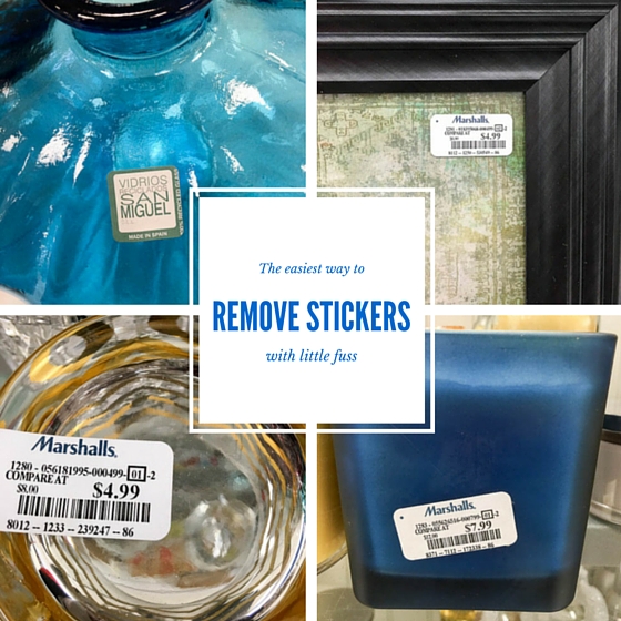 The easiest way to remove stickers with little fuss