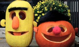 Bert and Ernie Pumpkins