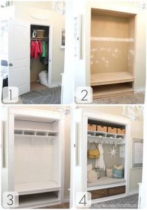 converting-a-coat-closet-to-a-mudroom