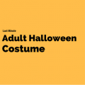 Last Minute Adult Halloween Costume
