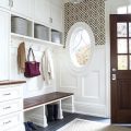 Mudroom with natural light