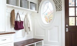 Mudroom with natural light