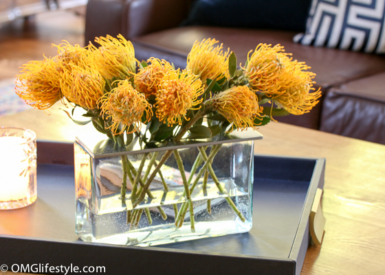 Decorating with fresh flowers