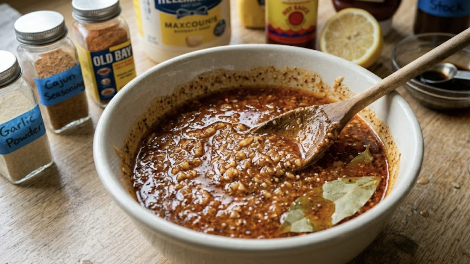 Easy Seafood Boil Sauce